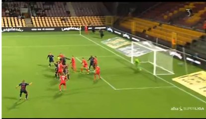 Jakob Ankersen Amazing Goal HD - Nordsjaelland 0-2 Aarhus 18.09.2017