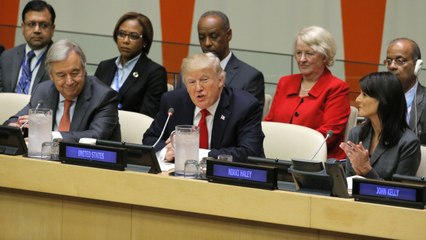 President Trump urges UN to meet 'full potential'