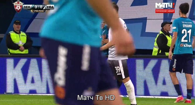 Aleksandr Kokorin Goal HD - Zenit Petersburg 3-0 Ufa 18.09.2017