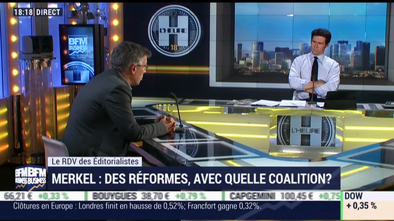 Le Rendez-Vous des Éditorialistes: Avec qui Angela Merkel va-t-elle pouvoir gouverner ? - 18/09