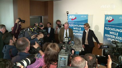Elections allemandes: le vent en poupe, l'AfD cible l'islam