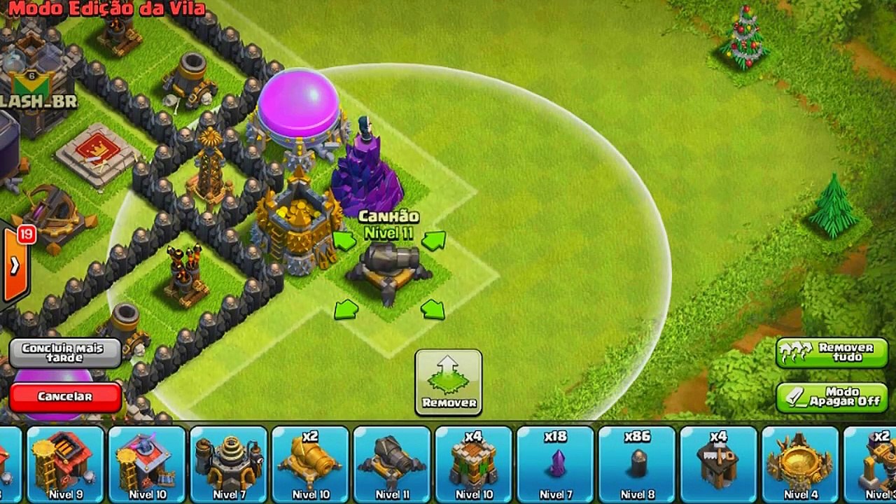 CLASH OF CLANS - MELHOR LAYOUT CV9 DE FARM // 2 AIR SWEEPER // BEST TH9 FARMING BASE