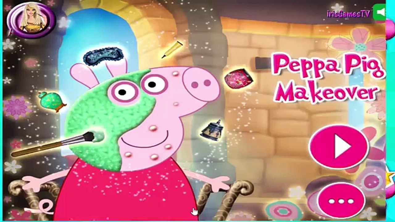 Peppa Pig Makeover Game - game for kids | ♥ irisgamestv