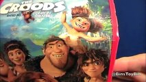 Dreamworks CROODS new Happy Meal Toy Review!   Shout Outs! by Bins Toy Bin