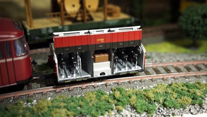 Schienenbus VT 95 9 med anhænger VB 141 2 MFX Insider model