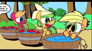MLP Comic Dub - Bobbin for Apples with added Analysis