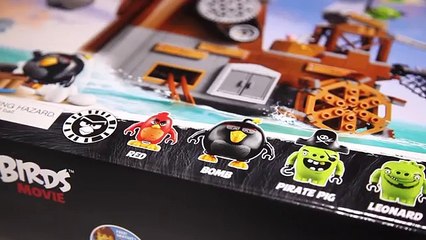 Lego Angry Birds Movie 75825 Piggy Pirate Ship Speed Build