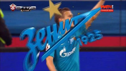 3-0 Aleksandr Kokorin Goal Russia  Premier Liga - 18.09.2017 Zenit 3-0 FK Ufa