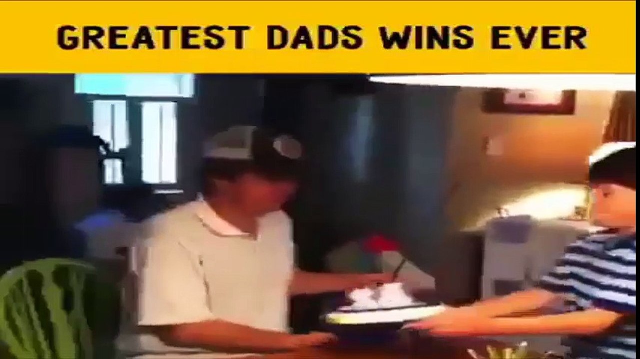 The father always has a strong shelter for children