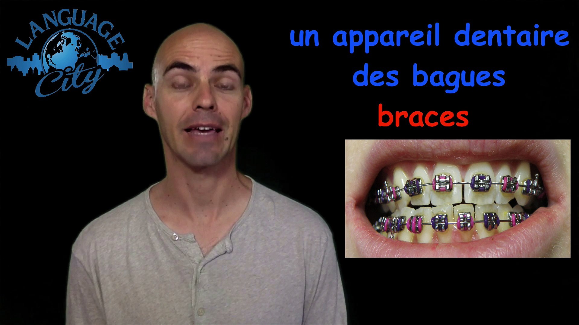 ⁣French lesson Dentist terms in French