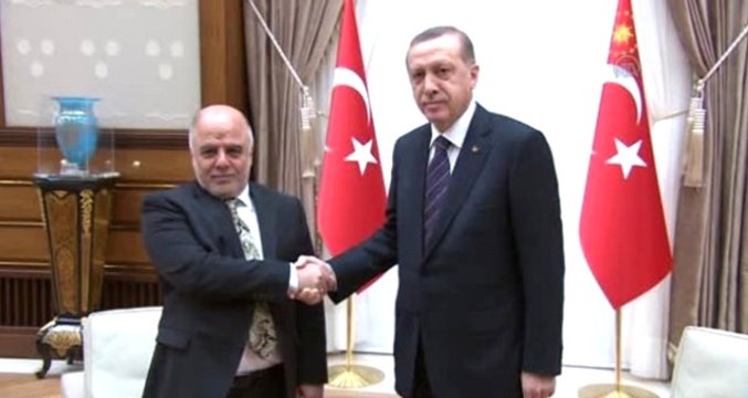 Cumhurbaşkanı Erdoğan ve Irak Başbakanı İbadi Arasında Sürpriz Referandum Zirvesi