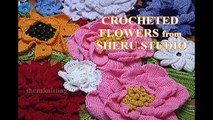 Crochet 6-Petal Flat Flower Tutorial 27 Patterns Crochet Fiore
