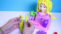 Play Doh Princess Rapunzel Hair Designs Playset Disney Tangled Fuzzy Hair Disney Princess Playdough