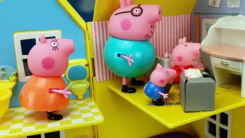Peppa Pig El nuevo dormitorio de George Videos de Juguetes Peppa Pig