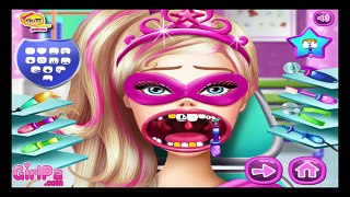 Soins dentiste docteur gratuit Jeu en ligne gorge vidéos Super barbie barbie flash gameplay