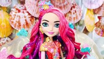 How To Curl Meeshell Mermaid Doll Hair Restyle Tutorial - Artwork Version | Ever After High