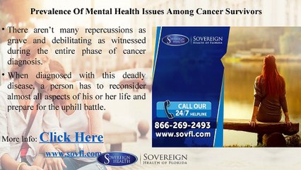 Prevalence Of Mental Health Issues Among Cancer Survivors