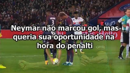 REAÇÃO DE NEYMAR AO VER CAVANI NÃO DEIXAR ELE BATER O PENALTI