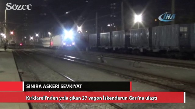 Sınıra askeri sevkiyat!