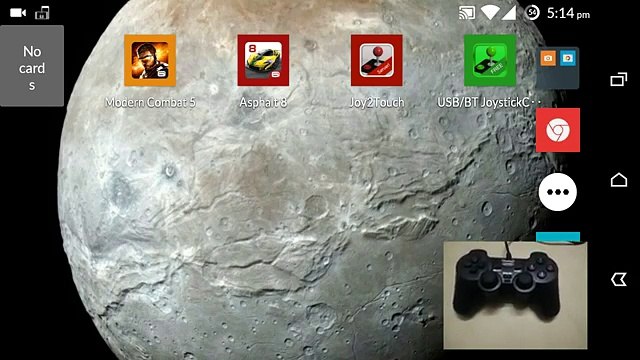 How to use USB Joystick Center APP to use GAMEPADS