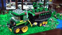 LEGO Futuristic Lumber Mech Camp | Bricks Cascade 2017