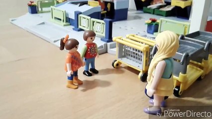 LES COURSES AU SUPERMARCHE : Vidéo playmobil