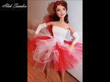 Одежда для куклы. Шьем платье балерины для Барби. How make Ballerina dress for Barbie Doll
