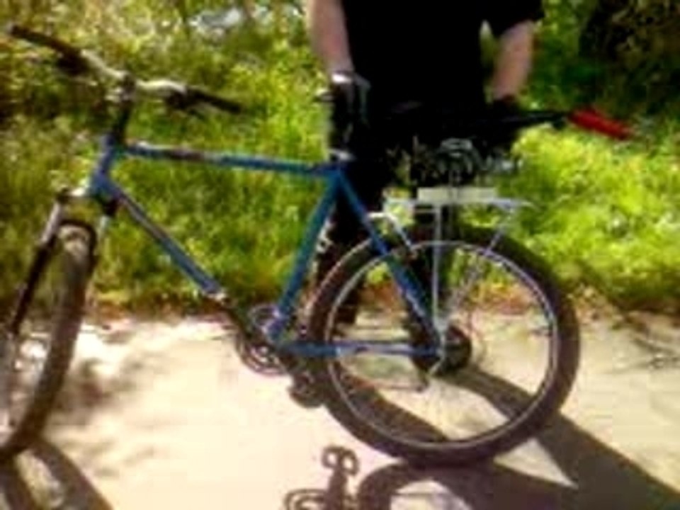 Demarage vélo a moteur