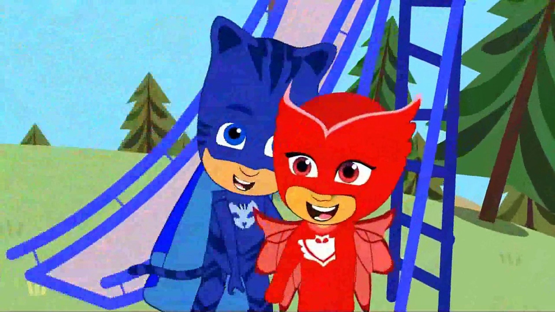 Pj masks Disney Junior Full Episodes Compilation Owlette kiss Ninja Gekko  and Catboy Nursery Rhymes Funny Story For Kids – Видео Dailymotion