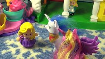My Little Pony Cadance & Shining Armor at Disneyland! Princesses & Mickey Mouse! by Bins Toy Bin