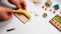 Pocket Cooking - Fried Bananas Tiny Food Mini Food