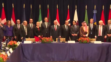 Suriye Konulu Fikirdaş Ülkeler Toplantısı - Aile Fotoğrafı - New