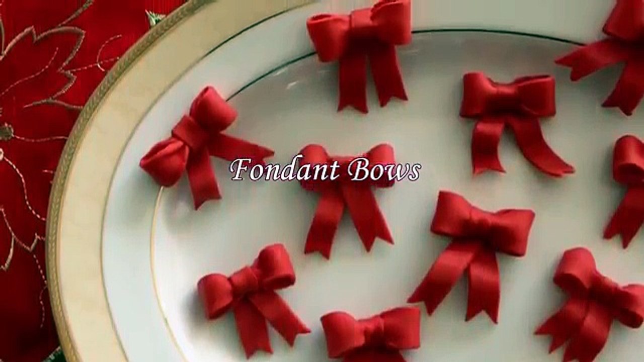 How To Make Fondant Bows