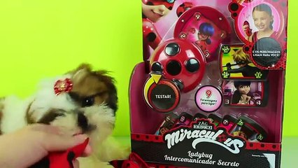 BRINQUEDOS LADYBUG INTERCOMUNICADOR SECRETO AS AVENTURAS DE LADYBUG EM PORTUGUES