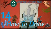 ✍ How To Draw 14 | Cyber Sub Zero (Old Style) | Easy | Mortal Kombat