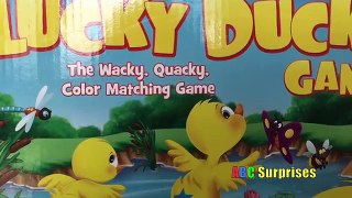 Spiderman Lucky Ducks Game Open Disney Tsum Tsum Stack Pack Egg Surprise Thomas & Friends Mini Blind