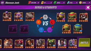 Team Shredder VS Team Turtles Nick / TMNT Legends
