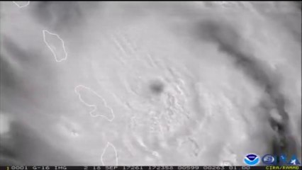 Así avanza el ojo del huracán María en el Caribe