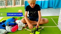 ⚽ СТАРШИЙ БРАТ ТВ ПОКАЗАЛ ФУТБОЛЬНУЮ ЭКИПИРОВКУ ⚽ l SHOWED FOOTBALL EQUIPMENT