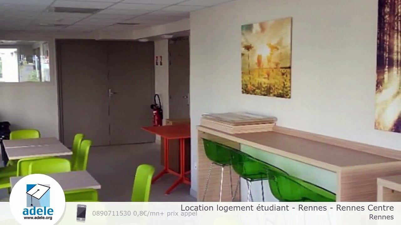 Location logement étudiant - Rennes - Rennes Centre