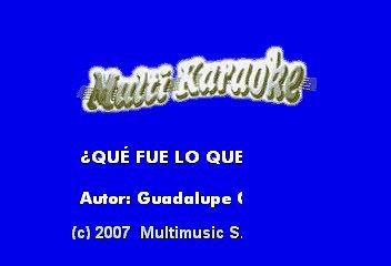 ¿Que Fue Lo Que Paso - Grupo Bryndis (Karaoke)
