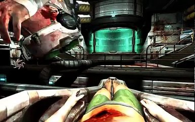 Quake 4 Level 13 Strogg Medical Facilities part 1