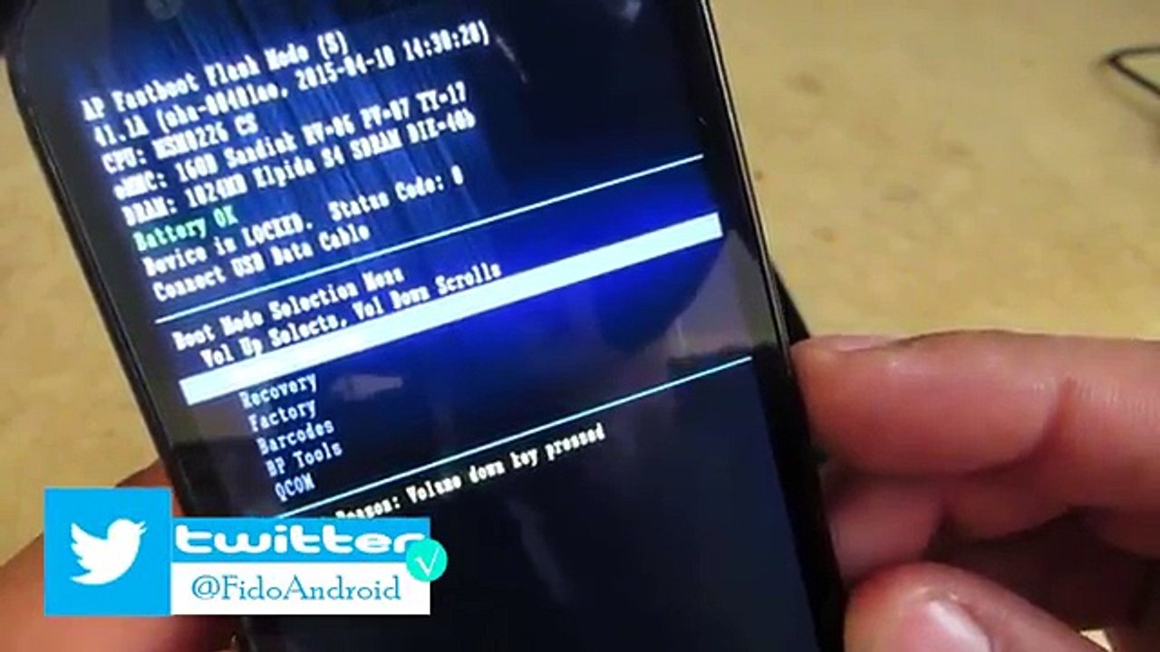 Moto G Ferrari Edition / Modelo XT1003 / Hard Reset en Español