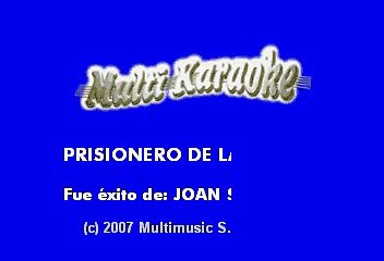 Joan Sebastian - Prisionero De La Ciudad (Karaoke)