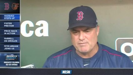 Red Sox First Pitch: Christian Vazquez Filling In At DH