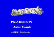 Ricardo Arjona - Para bien o para mal (Karaoke)