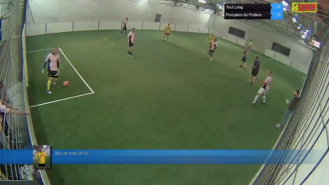 But de tony (4-5) - Tout Long Vs Pompiers de Poitiers - 18/09/17 20:00 - LIGUE 2