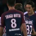 Cavani wants to take a PSG free kick, but Dani Alves has the ball and he wants his BFF Neymar to take it