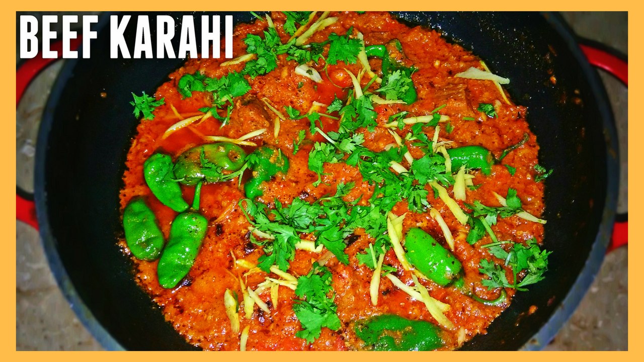 BEEF KARAHI | RECIPE IN URDU/HINDI | WITH ENGLISH SUBTITLES