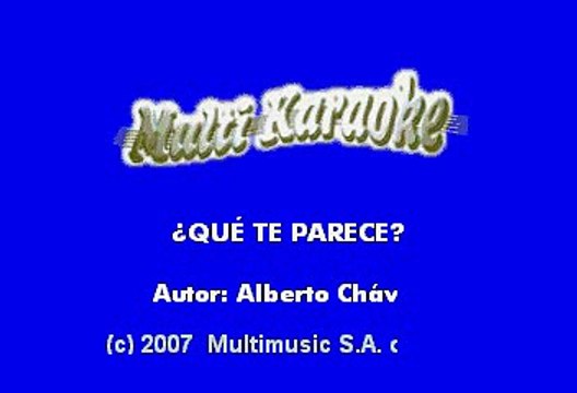 Tigres Del Norte - Que Te Parece (Karaoke)